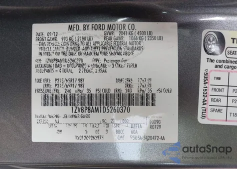 2013 Ford Mustang V6 Premium from USA, damaged, VIN 1ZVBP8AM1D5260370